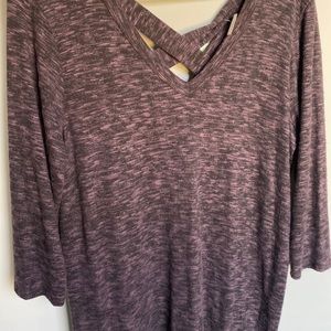 Kaileigh Dark Putple top